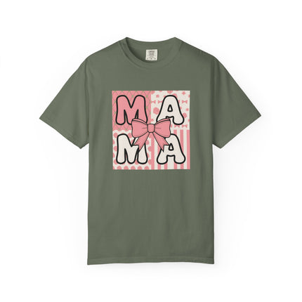Pink Patchwork Mama T-Shirt