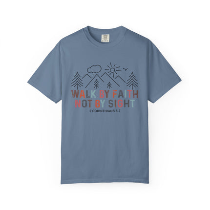 Walk by Faith Scripture Tee