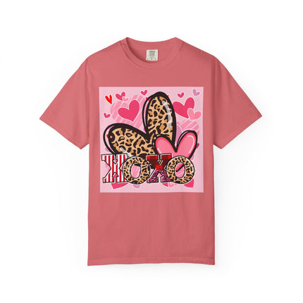 XOXO Leopard Hearts Valentine Tee