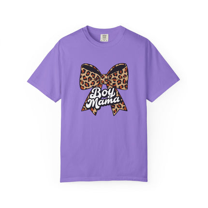 Boy Mama Leopard Bow Tee