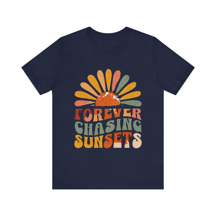Chasing Sunsets Retro Tee