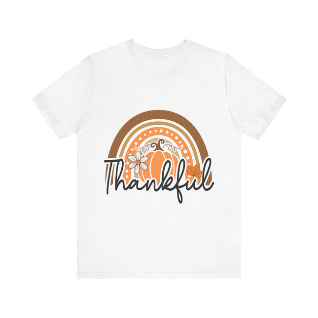 Thankful Rainbow Pumpkin Tee