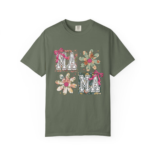 Floral Patchwork Mama Tee
