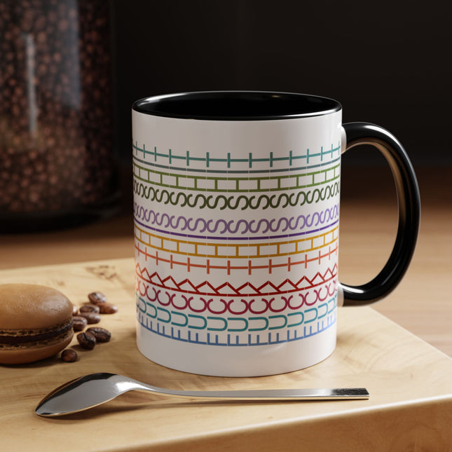 F.T.S. Hidden Message Accent Mug