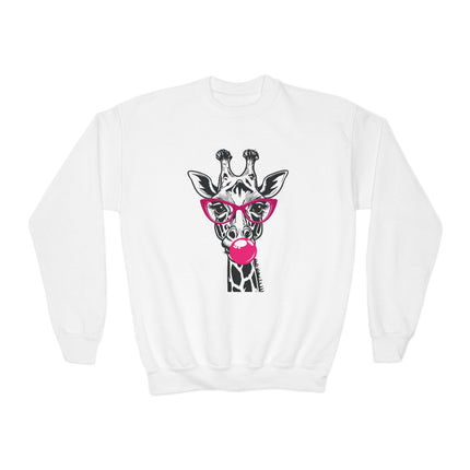 Glam Giraffe – Youth Sweatshirt