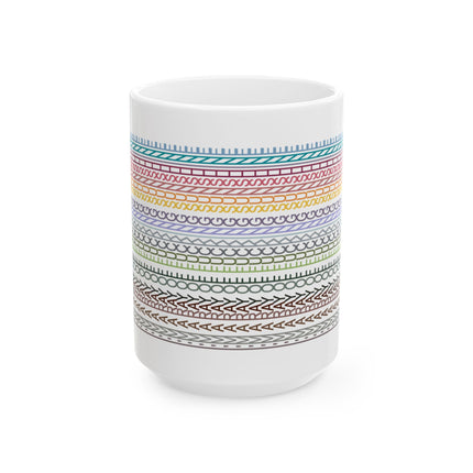 Sunshine Stitch Hidden Message Mug
