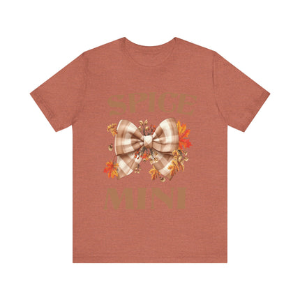 Spice Mini Fall Bow Tee