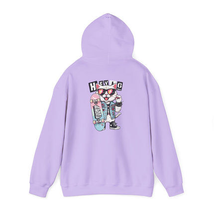 Skater Cool Cat Hoodie