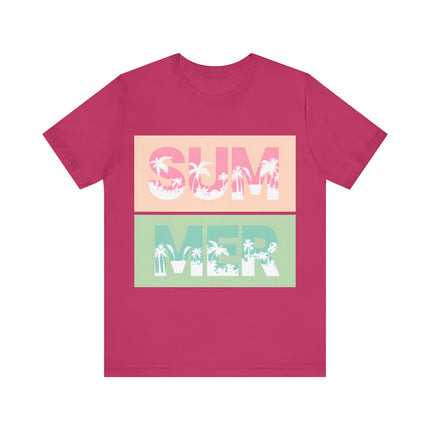 Pastel Block Summer Tee
