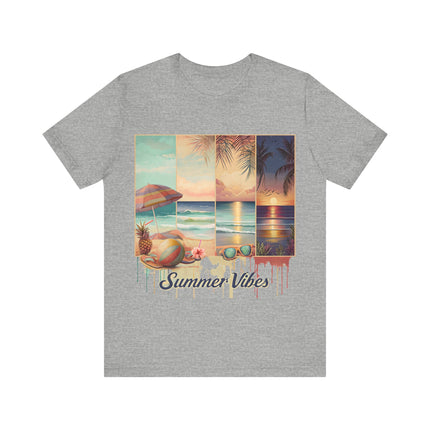 Drip Sunset Collage Tee