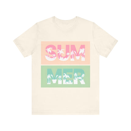 Pastel Block Summer Tee