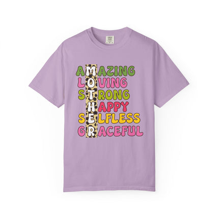 Mother Acronym Leopard Tee