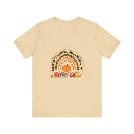 Hello Fall Rainbow Tee