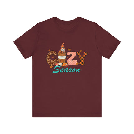 Cozy Season Latte Gnome Tee