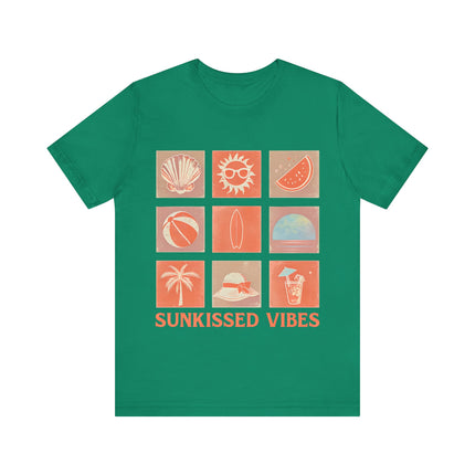 Tropical Mood Grid Tee