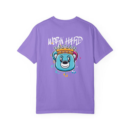 Work Hard Crowned Bear Tee