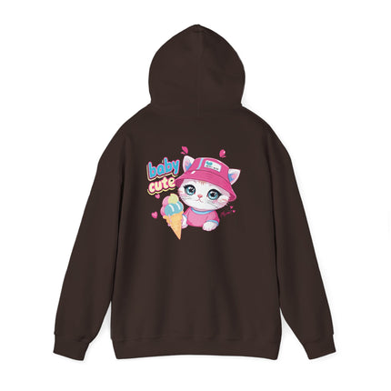 Ice Cream Kitty Hoodie
