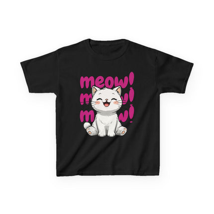 Meow Meow Kitty Kids T-Shirt