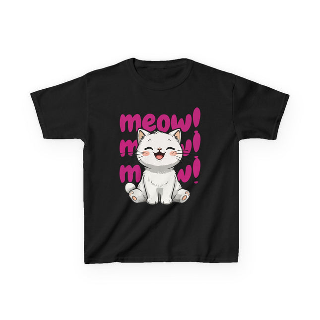 Meow Meow Kitty Kids T-Shirt