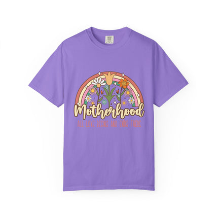 Motherhood Love Rainbow Tee