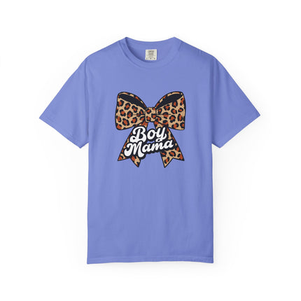 Boy Mama Leopard Bow Tee