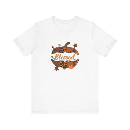 Blessed Leopard Pumpkin Tee