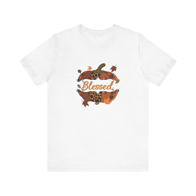 Blessed Leopard Pumpkin Tee