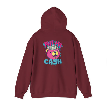 Fill Me Cash Bear Hoodie