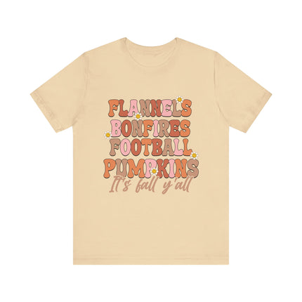 It's Fall Y’all List Tee