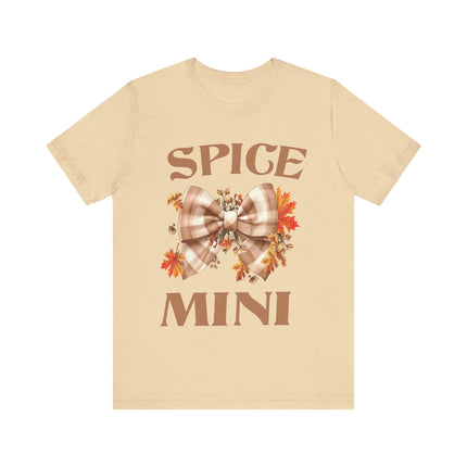 Spice Mini Fall Bow Tee