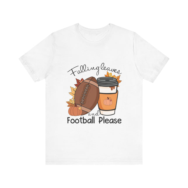 Falling Leaves & Football Please Tee