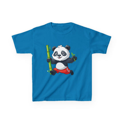 Happy Panda Bamboo Kids T-Shirt