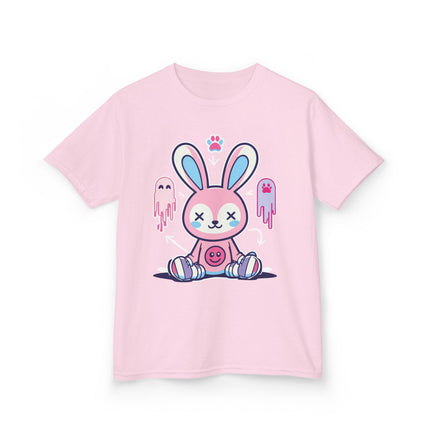 Kawaii Ghost Bunny Kids T-Shirt