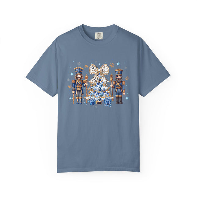 Blue Nutcracker Tree Tee