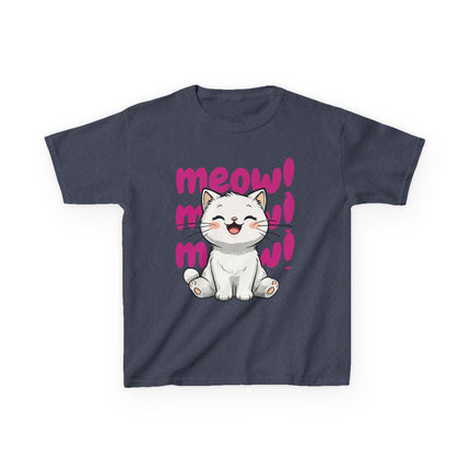 Meow Meow Kitty Kids T-Shirt