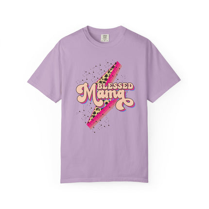 Blessed Mama Retro Bolt Tee