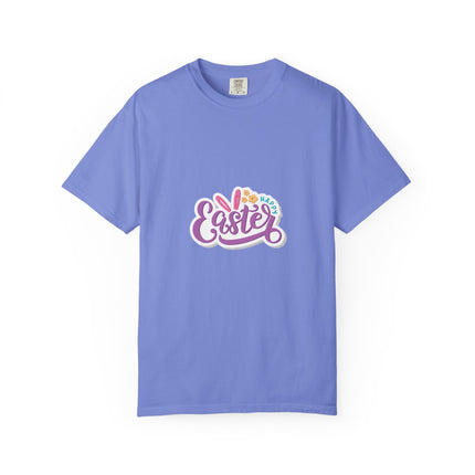 Purple Script Easter Tee