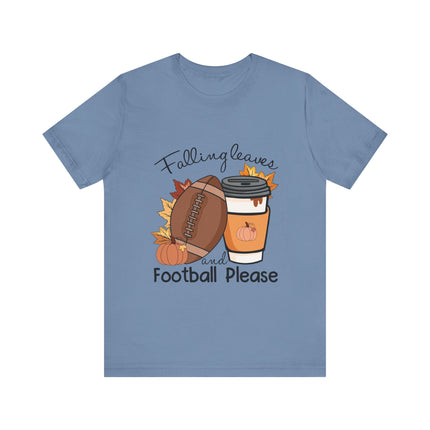 Falling Leaves & Football Please Tee