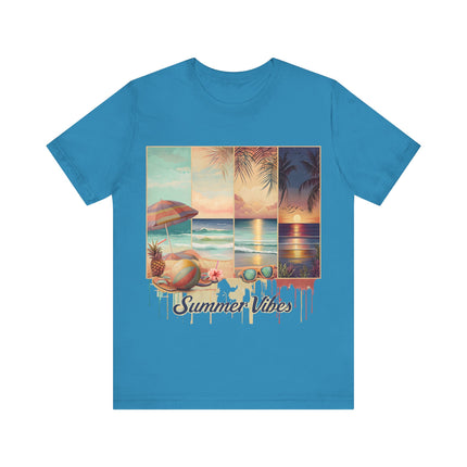 Drip Sunset Collage Tee