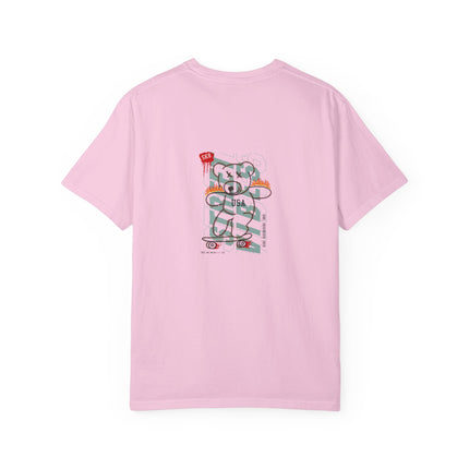 Skater Bear USA Tee