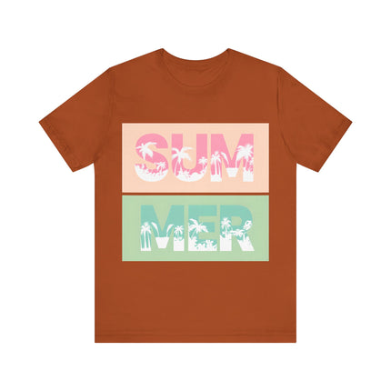 Pastel Block Summer Tee
