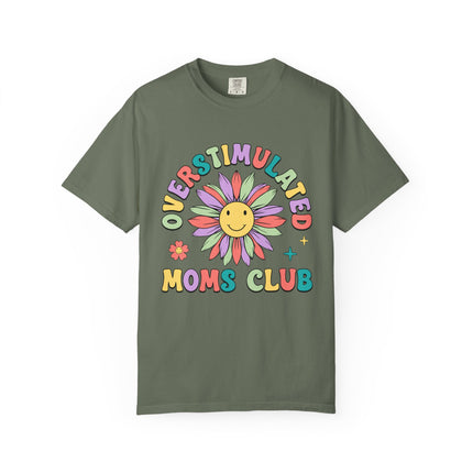 Overstimulated Moms Club Tee