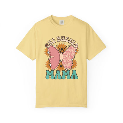 Blessed Mama Butterfly Tee