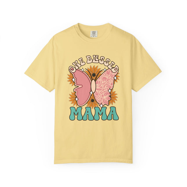 Blessed Mama Butterfly Tee