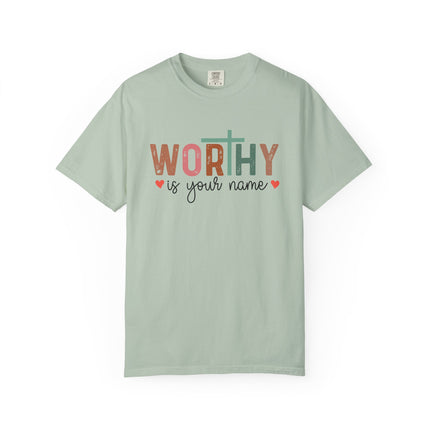 Worthy Is Your Name Cross Tee