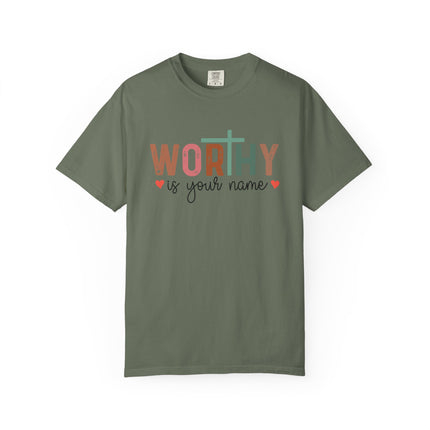 Worthy Is Your Name Cross Tee