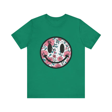 Floral Smiley Tee