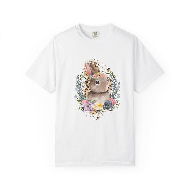Leopard Floral Bunny Tee