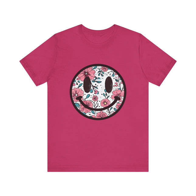 Floral Smiley Tee