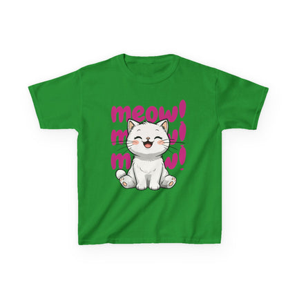Meow Meow Kitty Kids T-Shirt